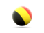 Belgium. Volleyball icon. Download icon.
