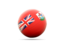 Bermuda. Volleyball icon. Download icon.