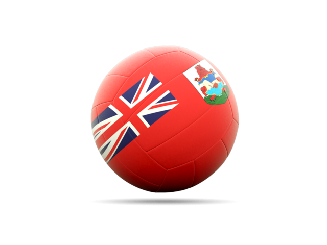 Volleyball icon. Download flag icon of Bermuda at PNG format