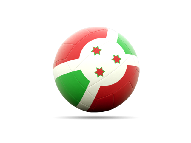 Volleyball icon. Download flag icon of Burundi at PNG format