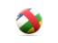 Central African Republic. Volleyball icon. Download icon.