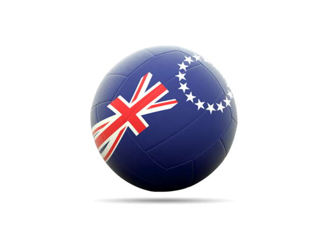 Volleyball icon. Download flag icon of Cook Islands at PNG format