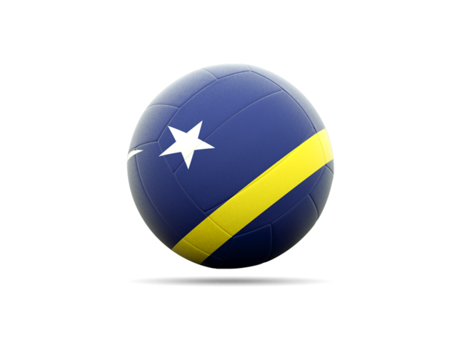 Volleyball icon. Download flag icon of Curacao at PNG format