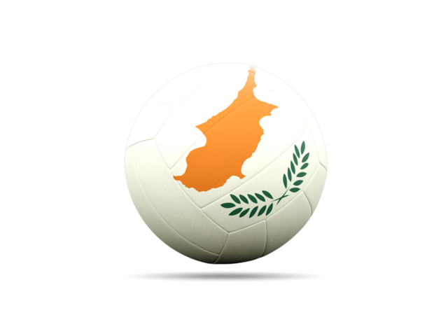 Volleyball icon. Download flag icon of Cyprus at PNG format