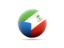 Equatorial Guinea. Volleyball icon. Download icon.