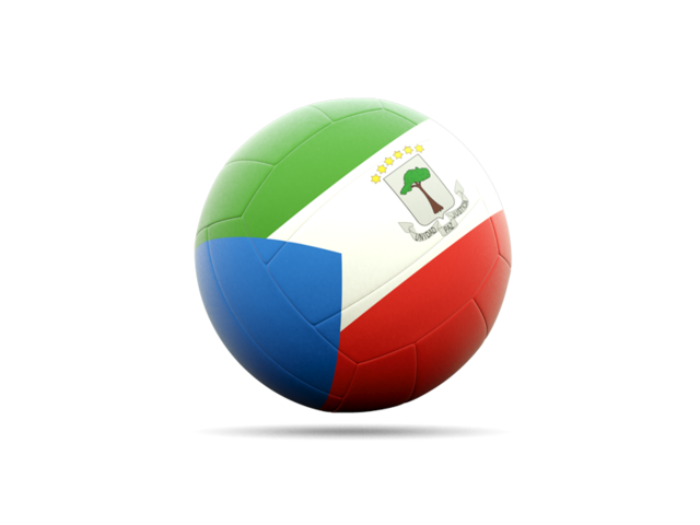 Volleyball icon. Download flag icon of Equatorial Guinea at PNG format