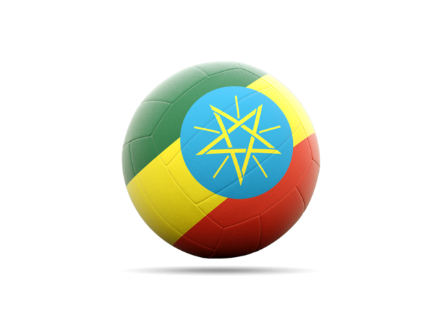Volleyball icon. Download flag icon of Ethiopia at PNG format