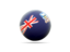 Falkland Islands. Volleyball icon. Download icon.