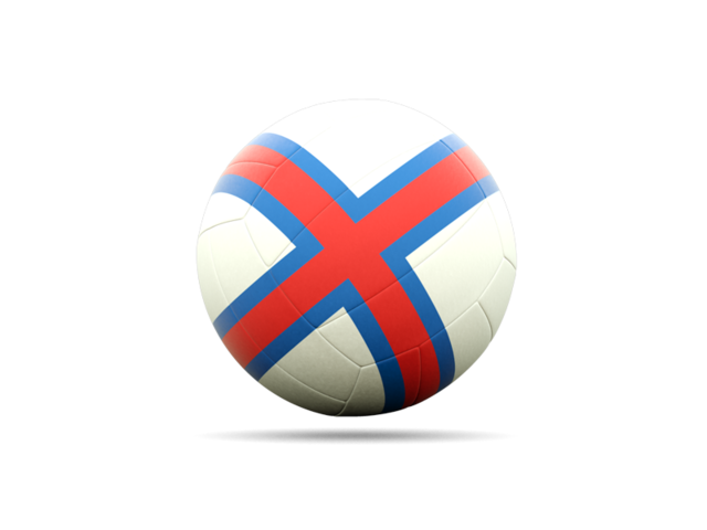 Volleyball icon. Download flag icon of Faroe Islands at PNG format