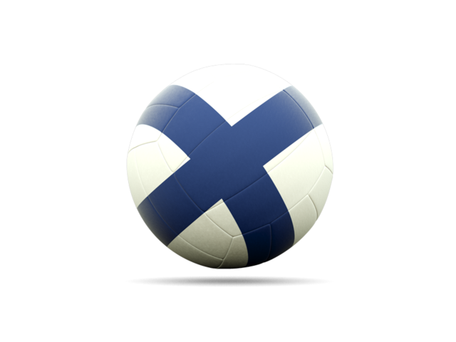 Volleyball icon. Download flag icon of Finland at PNG format