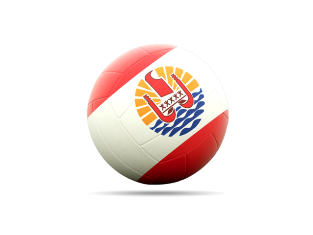 Volleyball icon. Download flag icon of French Polynesia at PNG format