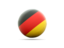 Germany. Volleyball icon. Download icon.