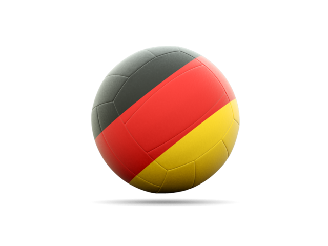 Volleyball icon. Download flag icon of Germany at PNG format