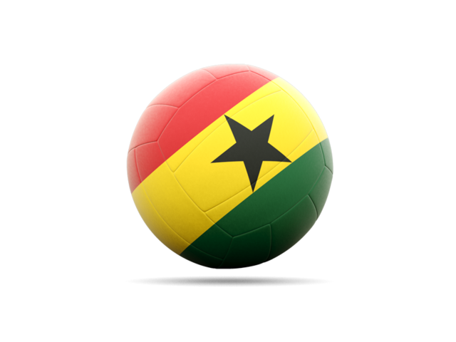 Волебольная иконка. Скачать флаг. Гана