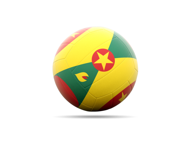 Volleyball icon. Download flag icon of Grenada at PNG format