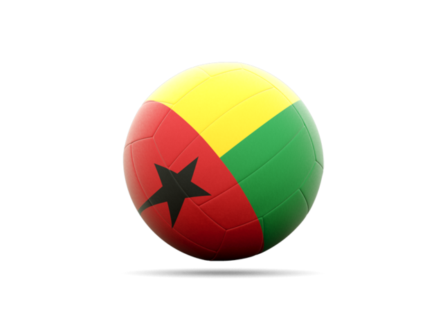 Volleyball icon. Download flag icon of Guinea-Bissau at PNG format