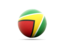 Guyana. Volleyball icon. Download icon.