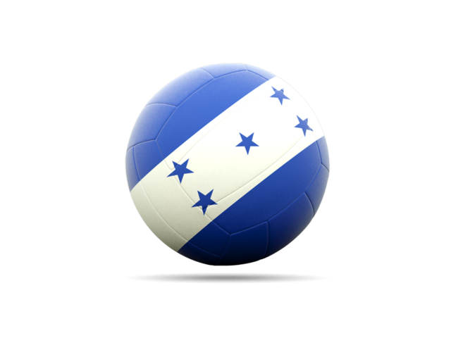 Volleyball icon. Download flag icon of Honduras at PNG format