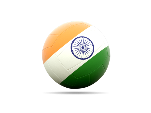 Volleyball icon. Download flag icon of India at PNG format