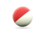 Indonesia. Volleyball icon. Download icon.