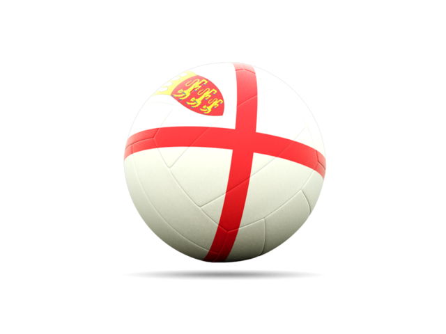 Volleyball icon. Download flag icon of Jersey at PNG format