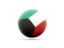 Kuwait. Volleyball icon. Download icon.