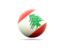 Lebanon. Volleyball icon. Download icon.