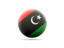 Libya. Volleyball icon. Download icon.