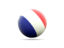 Mayotte. Volleyball icon. Download icon.