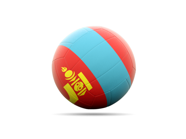 Volleyball icon. Download flag icon of Mongolia at PNG format