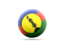 New Caledonia. Volleyball icon. Download icon.