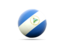 Nicaragua. Volleyball icon. Download icon.