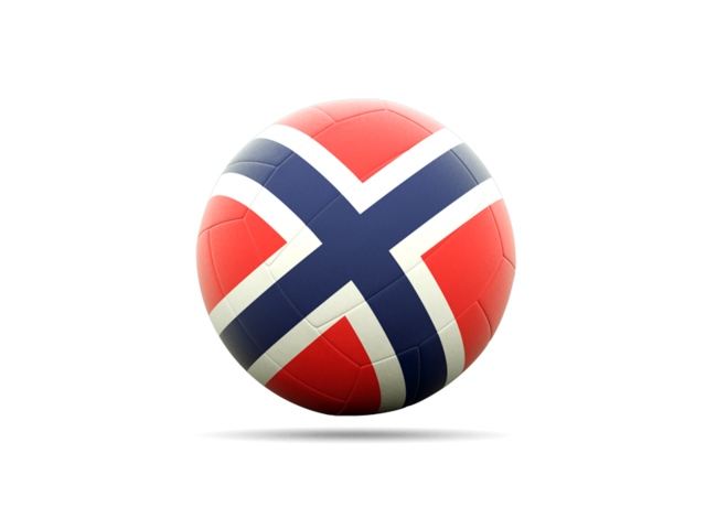 Волебольная иконка. Скачать флаг. Норвегия