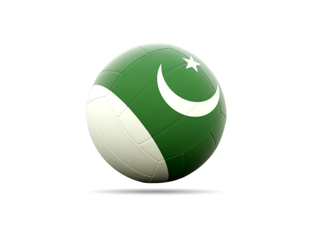 Volleyball icon. Download flag icon of Pakistan at PNG format
