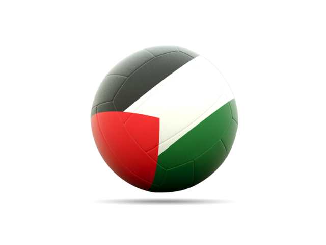 Volleyball icon. Download flag icon of Palestinian territories at PNG format