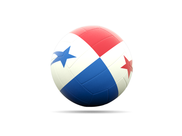 Volleyball icon. Download flag icon of Panama at PNG format