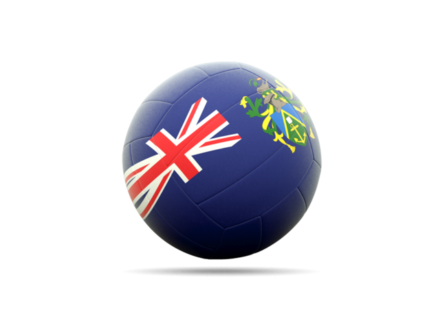 Volleyball icon. Download flag icon of Pitcairn Islands at PNG format