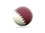 Qatar. Volleyball icon. Download icon.