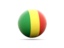 Republic of the Congo. Volleyball icon. Download icon.