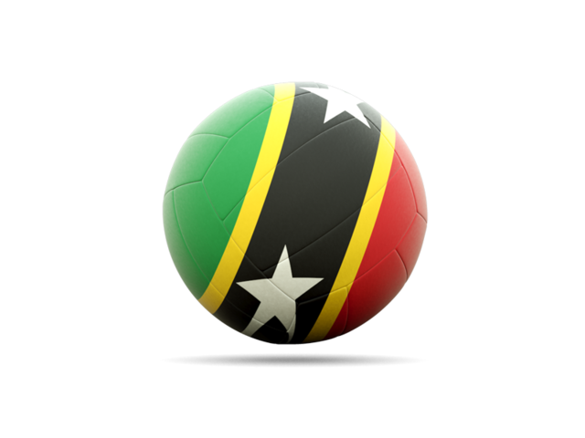 Volleyball icon. Download flag icon of Saint Kitts and Nevis at PNG format