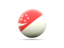 Singapore. Volleyball icon. Download icon.