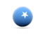 Somalia. Volleyball icon. Download icon.