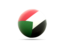 Sudan. Volleyball icon. Download icon.