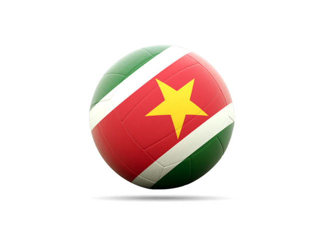 Volleyball icon. Download flag icon of Suriname at PNG format
