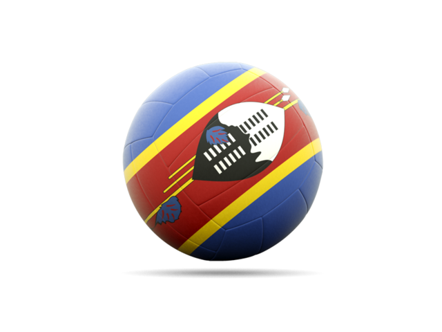 Volleyball icon. Download flag icon of Swaziland at PNG format