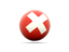 Switzerland. Volleyball icon. Download icon.