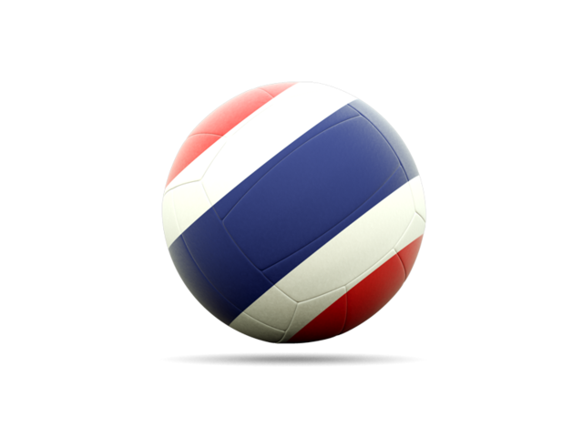 Volleyball icon. Download flag icon of Thailand at PNG format