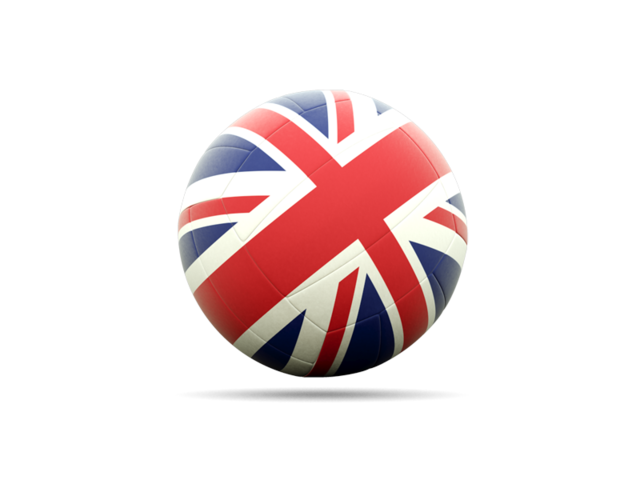 Volleyball icon. Download flag icon of United Kingdom at PNG format