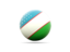 Uzbekistan. Volleyball icon. Download icon.