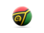 Vanuatu. Volleyball icon. Download icon.